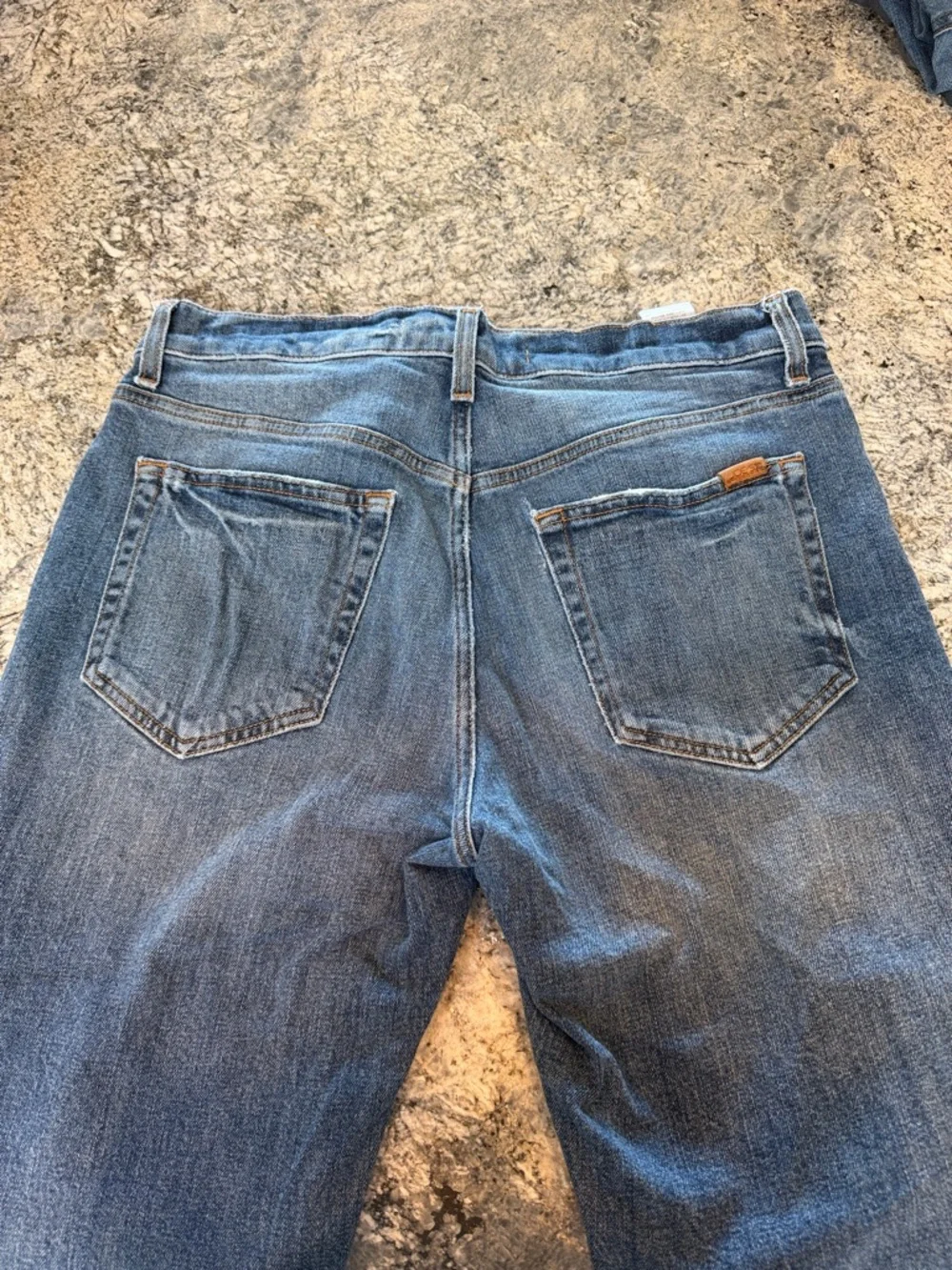 Joe's Jeans Straight Men's Jeans in Dark Blue Denim - Picture 3 of 6